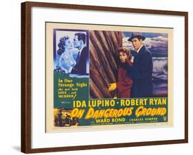 On Dangerous Ground, 1951-null-Framed Art Print