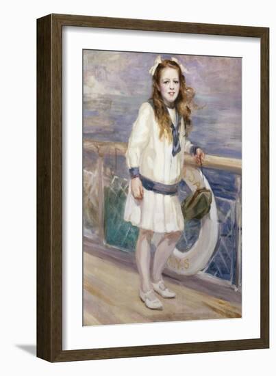 On Deck-Charles Sims-Framed Giclee Print