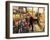 On Early Shift,-Terence Cuneo-Framed Giclee Print