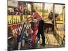 On Early Shift,-Terence Cuneo-Mounted Giclee Print