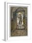 On Entering the House, Salute It, Illustration from 'The Life of Our Lord Jesus Christ'-James Tissot-Framed Giclee Print