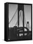 On Eve of Bridge Opening, Looking from Brooklyn to Staten Island-Dmitri Kessel-Framed Stretched Canvas