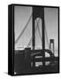 On Eve of Bridge Opening, Looking from Brooklyn to Staten Island-Dmitri Kessel-Framed Stretched Canvas