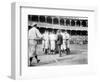 On-Field Dispute, Chicago Cubs vs. NY Giants, Baseball Photo - New York, NY-Lantern Press-Framed Art Print