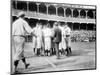 On-Field Dispute, Chicago Cubs vs. NY Giants, Baseball Photo - New York, NY-Lantern Press-Mounted Art Print
