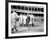 On-Field Dispute, Chicago Cubs vs. NY Giants, Baseball Photo - New York, NY-Lantern Press-Framed Art Print