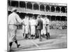 On-Field Dispute, Chicago Cubs vs. NY Giants, Baseball Photo - New York, NY-Lantern Press-Mounted Art Print
