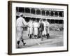 On-Field Dispute, Chicago Cubs vs. NY Giants, Baseball Photo - New York, NY-Lantern Press-Framed Art Print