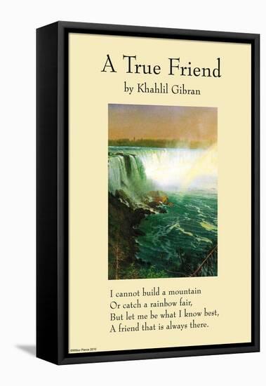 On Friendship - a True Friend From the Prophet-null-Framed Stretched Canvas