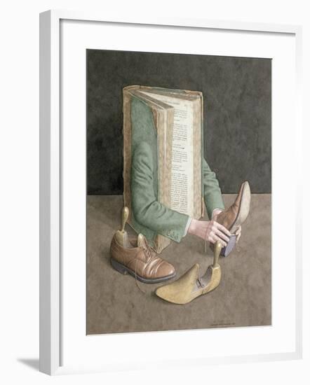 On Going on a Journey, 2004-Jonathan Wolstenholme-Framed Giclee Print