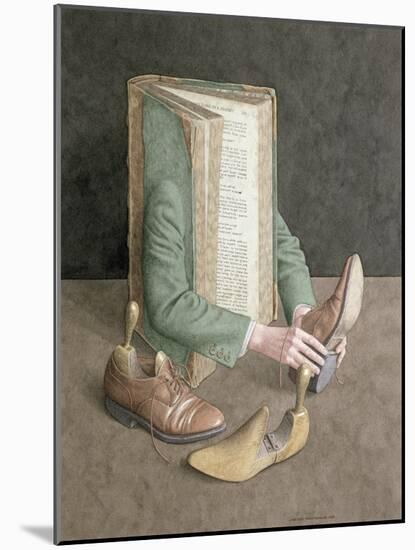 On Going on a Journey, 2004-Jonathan Wolstenholme-Mounted Giclee Print