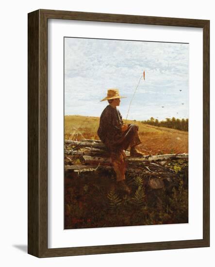 On Guard, 1864-Winslow Homer-Framed Giclee Print