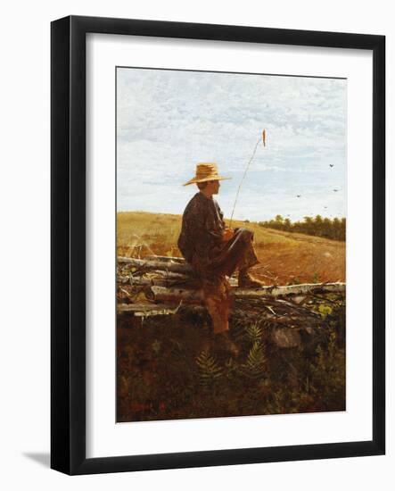 On Guard, 1864-Winslow Homer-Framed Giclee Print