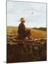 On Guard, 1864-Winslow Homer-Mounted Giclee Print