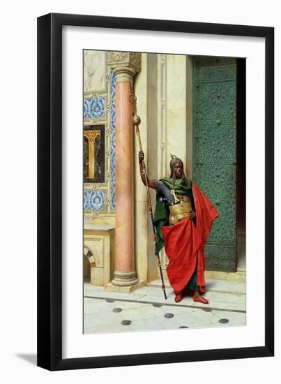 On Guard-Ludwig Deutsch-Framed Giclee Print