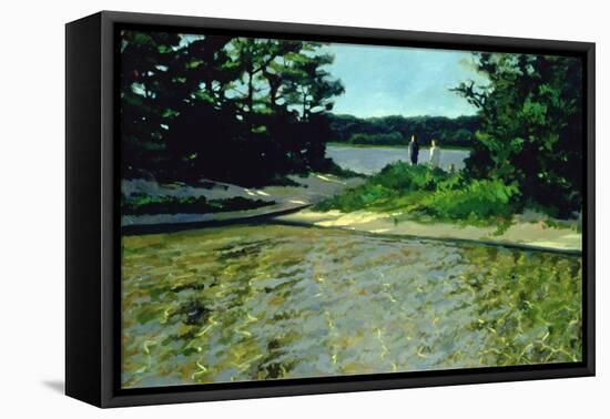 On Gull Pond-Sarah Butterfield-Framed Stretched Canvas