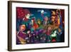 On Halloween Night - Jack & Jill-Tatevik Avakyan-Framed Giclee Print