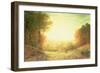 On Hampstead Heath in 1862 or When the Sun in Splendour Fades, 1862-John MacWhirter-Framed Giclee Print