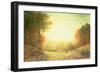 On Hampstead Heath in 1862 or When the Sun in Splendour Fades, 1862-John MacWhirter-Framed Giclee Print