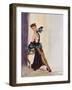 On Her Toes-David Wright-Framed Art Print