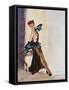 On Her Toes-David Wright-Framed Stretched Canvas