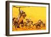 On His Fourth Expedition, Mungo Park Was Captured by Moors-null-Framed Giclee Print