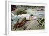 On His Holidays, Norway, 1901-John Singer Sargent-Framed Giclee Print