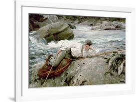 On His Holidays, Norway, 1901-John Singer Sargent-Framed Giclee Print