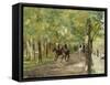 On Horseback in Berlin Tiergarten, 1915/16-Max Liebermann-Framed Stretched Canvas