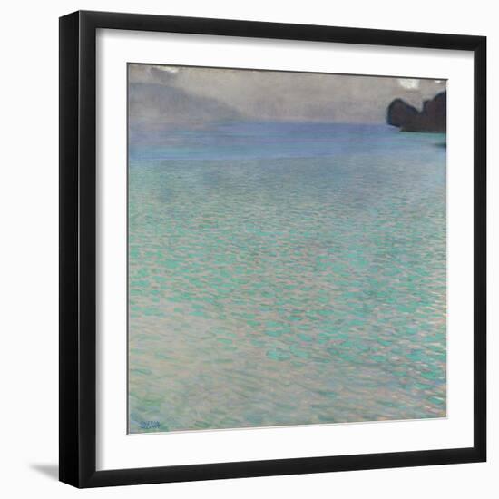 On Lake Attersee, 1900-Gustav Klimt-Framed Giclee Print