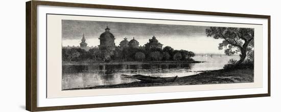 On Lake Malar, Sweden, 19th Century-null-Framed Giclee Print