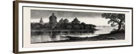 On Lake Malar, Sweden, 19th Century-null-Framed Giclee Print