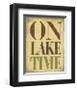 On Lake Time-Sparx Studio-Framed Giclee Print