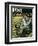 "On Leave" Saturday Evening Post Cover, September 15,1945-Norman Rockwell-Framed Giclee Print