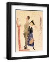 On Leave-Charles Demuth-Framed Giclee Print