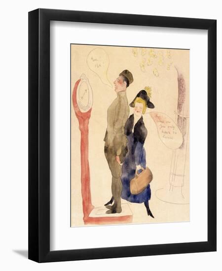 On Leave-Charles Demuth-Framed Giclee Print