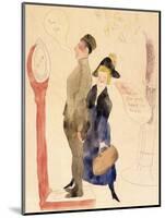 On Leave-Charles Demuth-Mounted Giclee Print