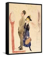 On Leave-Charles Demuth-Framed Stretched Canvas