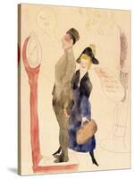 On Leave-Charles Demuth-Stretched Canvas