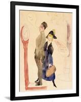 On Leave-Charles Demuth-Framed Giclee Print