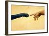 On Monday God Created Labs-Will Bullas-Framed Giclee Print