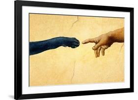 On Monday God Created Labs-Will Bullas-Framed Giclee Print