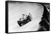 On Monza Circuit, Qualifying Round for Cars for the Grand Prix Which Take Place on Sept 2, 1955-null-Framed Stretched Canvas