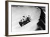 On Monza Circuit, Qualifying Round for Cars for the Grand Prix Which Take Place on Sept 2, 1955-null-Framed Photo