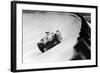 On Monza Circuit, Qualifying Round for Cars for the Grand Prix Which Take Place on Sept 2, 1955-null-Framed Photo