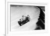 On Monza Circuit, Qualifying Round for Cars for the Grand Prix Which Take Place on Sept 2, 1955-null-Framed Photo