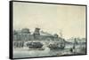 On One of the Rivers of China-William Alexander-Framed Stretched Canvas