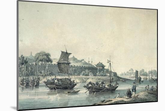 On One of the Rivers of China-William Alexander-Mounted Giclee Print