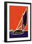 On One of the Seven Seas-Frank Mcintosh-Framed Art Print