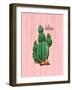 On Pink 3-Kimberly Allen-Framed Art Print